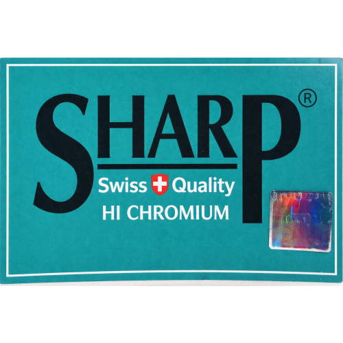 Sharp 100 Sharp Hi Chromium Double Edge Razor Blades