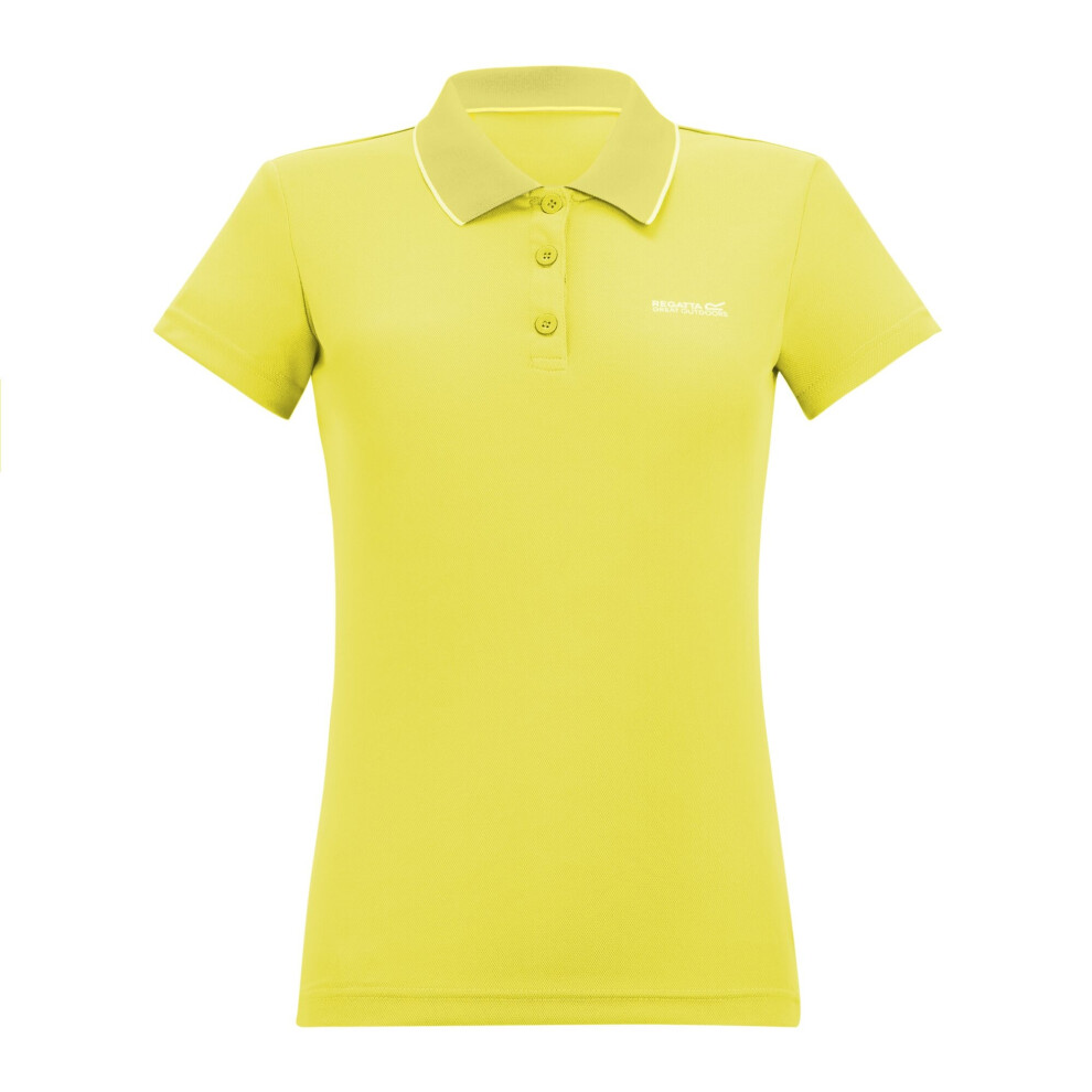 Regatta (18 Uk, Canary Yellow) Womens/Ladies Maverick V Polo Shirt