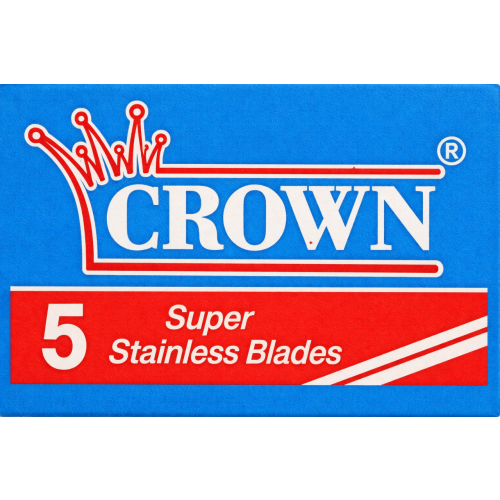 Crown 100 Crown Super Stainless Rasierklingen Double Edge