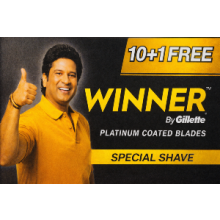 110 Gillette Winner Platinum Rasierklingen Double Edge