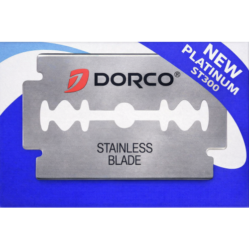 100 Dorco ST-300 Platinum Rasierklingen Double Edge