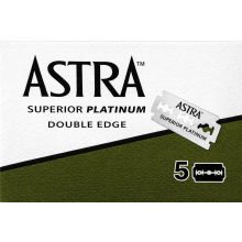 1000 Astra Superior Platinum (Made in Russia) Rasierklingen Double Edge - Großpackung