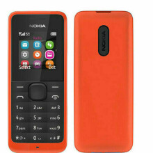 New Nokia 105 SIM Free Unlocked Mobile Phone RED- WITH 2 YEARS WARRANTY