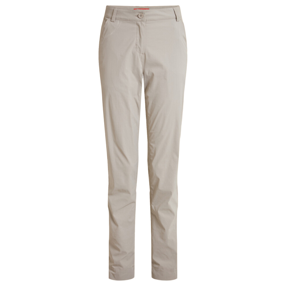 Craghoppers (14 Uk R, Soft Mushroom) Womens/Ladies Milla Nosilife Hiking Trousers