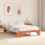 VidaXL vidaXL Bed Frame Wax Brown 120 x 190 cm Solid Pine Wood 5