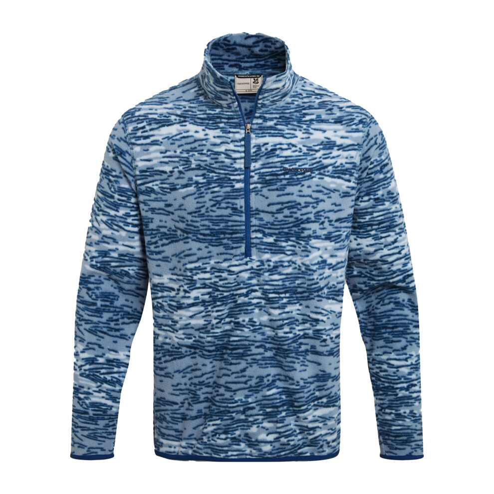 Craghoppers (Xl, Juniper Berry) Mens National Trust Irt Print Fleece Top