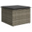 VidaXL vidaXL Gartensofa-set 9 stk. Schwarz Poly Rattan 8
