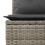 VidaXL vidaXL Gartensofa-set 9 stk. Schwarz Poly Rattan 9
