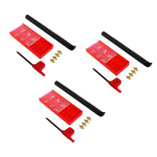 36Pcs Dcmt0702 Carbide Inserts + S12M-Sducr07 Boring Bar 150mm with Wrench for Cnc Lathe Inner Turning Tools