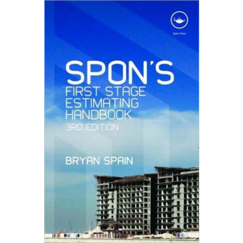 Spons First Stage Estimating Handbook by Bryan Spain Paperback Book