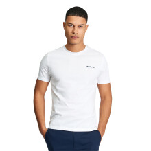 (L, White) Ben Sherman Mens Signature T-Shirt