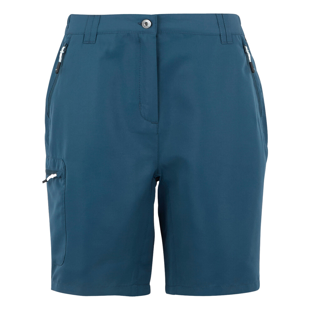 Regatta (8 Uk, Dark Denim) Womens/Ladies Chaska Iii Walking Shorts