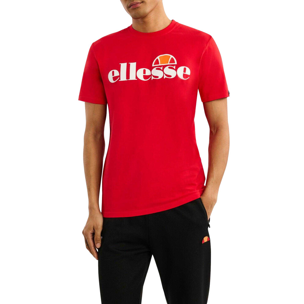 Ellesse (L, Red) Mens Prado T-Shirt