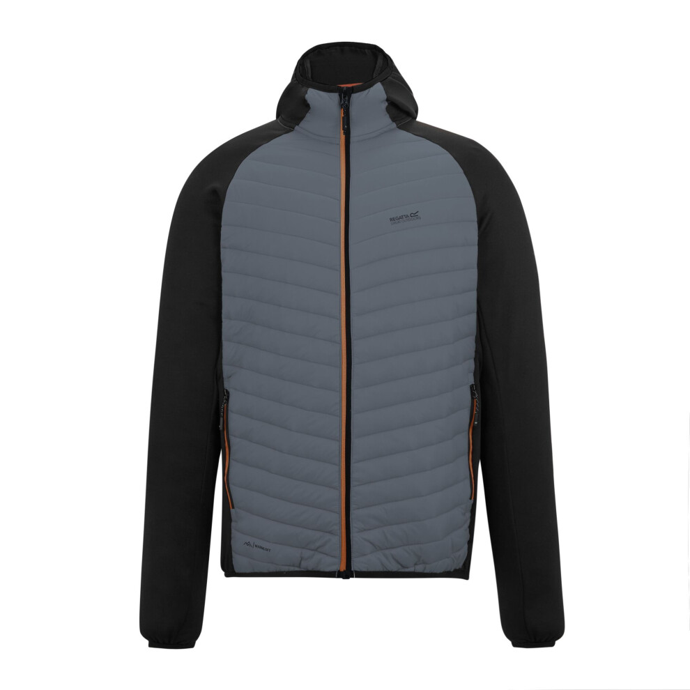 Regatta (Xl, Dark Storm/Black) Mens Andreson Hybrid Jacket