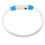 Wiederaufladbares LED Dog Collar Blau USB 1