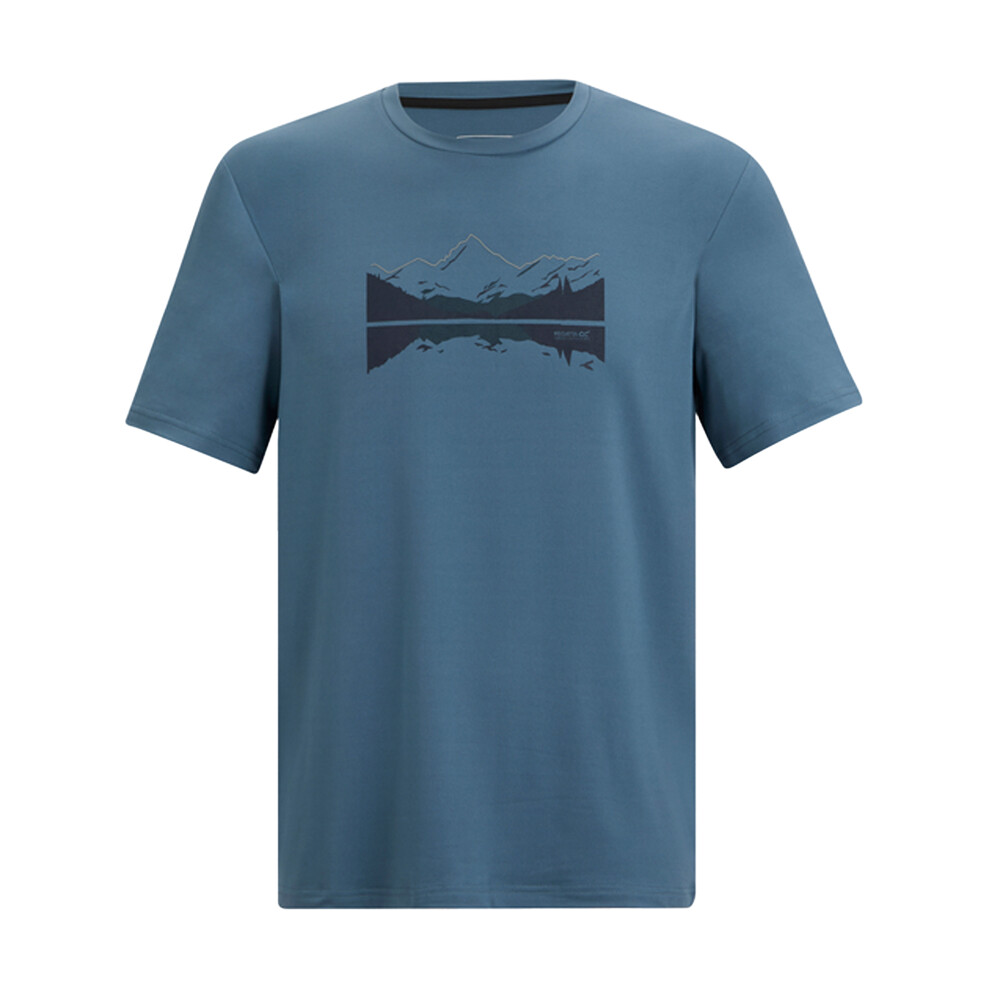 Regatta (M, China Blue) Mens Fingal T-Shirt