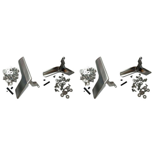4x 2047201171 Matte Inside Interior Door Handle Set L+R for  C GLK Class W204 X204