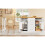 (White, MDF) 120-180cm Adjustable White Dining Table 4