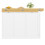 (White, MDF) 120-180cm Adjustable White Dining Table 14