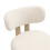 (Natural, Boucle) 2x Solid Wood Dining Chairs - Natural Boucle 8