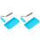 4x Silicone Glue Roller with Tray 48mmX20mm Roller Handle for Arts Crafts Woodworking Glue  Projects 2