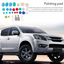Detail Polisher Shaft, Car Foam Drill Polishing Pad Kit with 5/8Inch&M14 Thread, for Rotary Tool/Polishing Machine