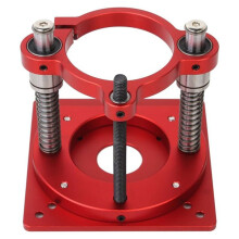 Router Table Insert Plate and Router Lift for 65mm Universal Trimming Machine,Square Woodworking Bench Router