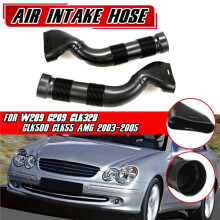 Par de Mangueras de Admisión de Aire del Motor A2095280207 A2095280307 para - CLK-Class W209 C209 CLK320 CLK500 2004-2008