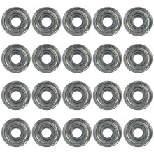 20X 629Z Doppelt Metall Geschirmt Versiegelt Deep Tiefe Rille Kugellager 9X26X8mm