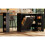 Swivel Sideboard with Shelves – Black Finish 8