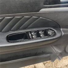Carbon Fiber Window Lift Panel Cover Trim for 159 2005-2011 Interior Accessories
