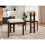 (Walnut, Boucle) 4 Solid Wood Dining Chairs - Walnut Boucle 12