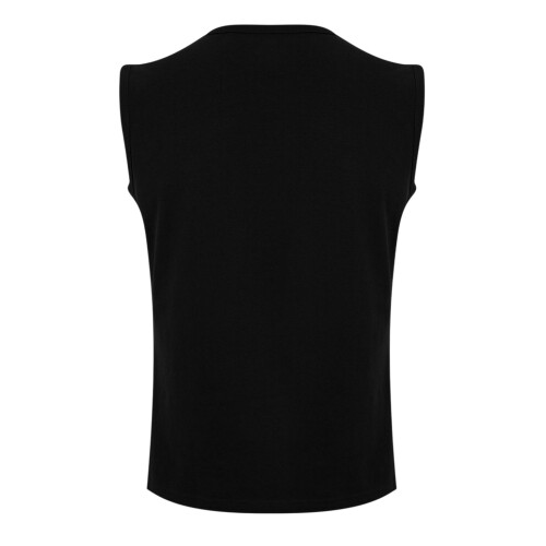 LONSDALE (M, Black) Lonsdale Mens Plain Sleeveless Vest Top 1