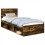 VidaXL vidaXL Bed Frame with Headboard Smoked Oak 75 x 190 cm Engineered wood 5
