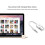 2X Suitable for  SHUFFLE Data Cable USB Mp3 Charging 3, 4, 5, 6 7Th Generation Charger Wire 7