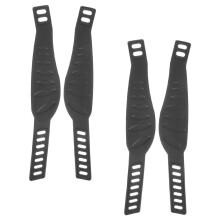 Universele pedaalriemen, fitnessaccessoires, rubber, 2 paar