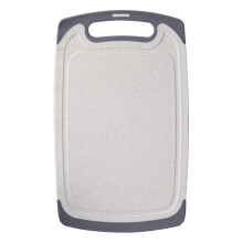 Planche à découper en plastique 32 x 20 cm, compatible lave-vaisselle, antidérapante, réversible, idéale pour la viande, indispensable dans la