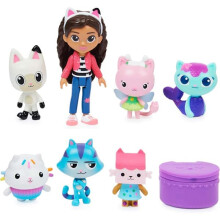 (Offerte speciali) Casa delle bambole di Gabby, set deluxe con 7 personaggi e accessori a sorpresa, giocattolo per bambini dai 3 anni in su