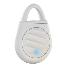 Portable Mosquito Repellent, Type-C Rechargeable, Intelligent Auto-Dispensing, Ideal for Outdoor and Camping White