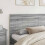 VidaXL vidaXL Headboard with Headboard Grey Sonoma 200 cm Engineered wood 2