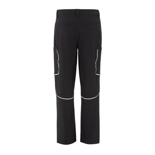 Dunlop (S R, Black) Dunlop Mens Stretch Work Trousers 1