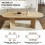 (160-200) Extendable Oak Dining Table 160-200x90cm, 6-8 Seats 5