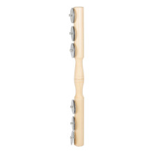 Single Row Handheld Tambourine Hand Bells Shaker Rattle Handheld Percussion