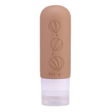 Practical Silicone Travel Bottles Keep Your Favorite Liquids Handy for Women Dark khaki