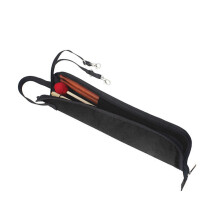 Drum Stick Storage Pouch Mallet Bag Portable Drumstick Case Hanging Bag Black
