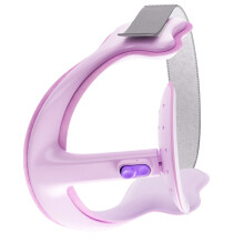 Posture Reminder Neck Support Collar for Office Reading and Home Rests Purple L