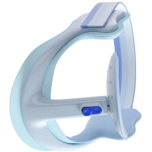 Posture Reminder Neck Support Collar for Office Reading and Home Rests Blue L
