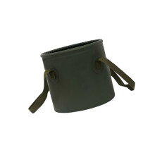 Camp Wash Bucket with Hand Tabs for Fishing, Water Carry, and Drying 10L
