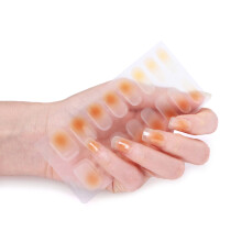 16Pcs Nail Wraps Polish Strips Self Adhesive Nail Polish Sticker Gel Nail Strips 195