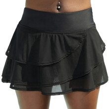 Womens Swim Skirt with Panty High Waisted Tummy Control Bathing Suit Skirt M